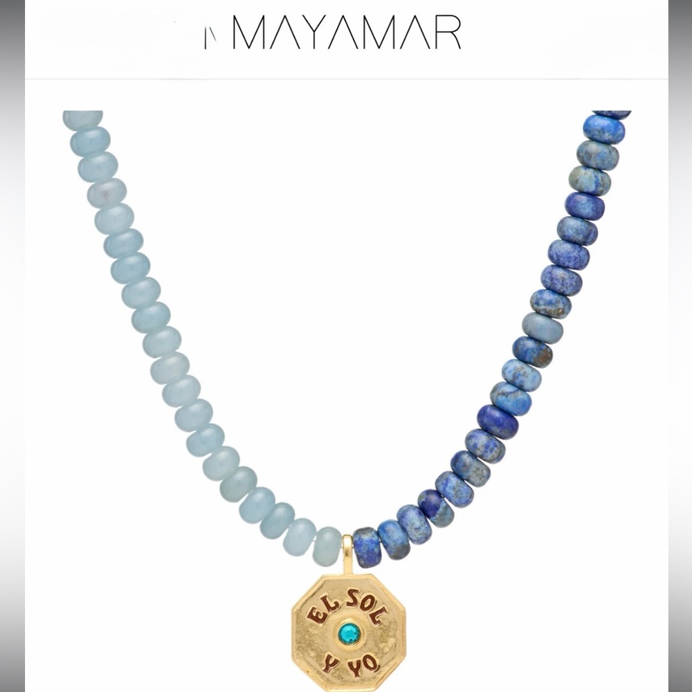 Mayamar El Sol y Yo Beaded Necklace (023)
